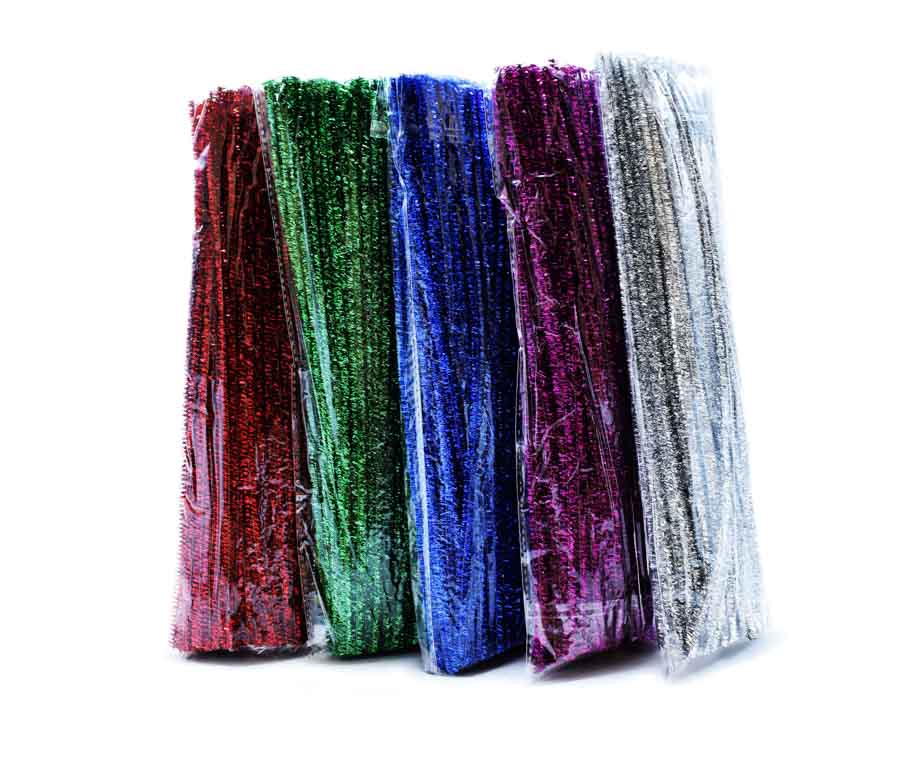 Limpia pipa tornasolado bolsa 100pcs