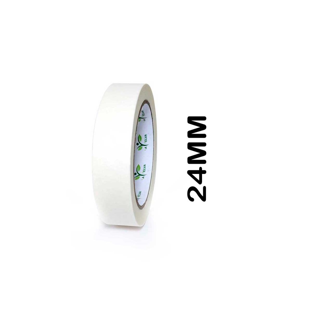 Masking blanco 1" o 24mmx30Y La Selva