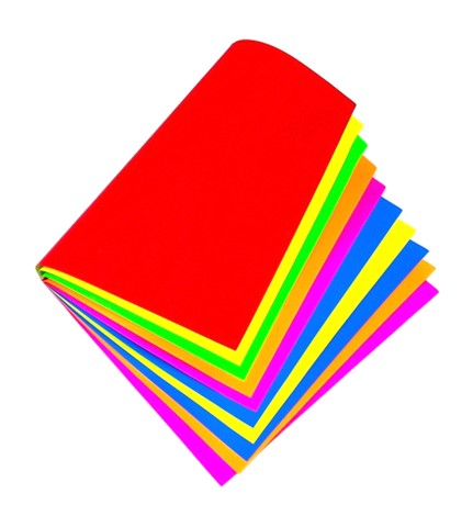 Mosaicos - Fluorescente 20x20 cm. 25 Paq. de 10 colores