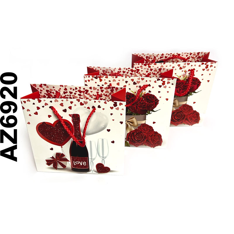 BOLSAS DE REGALO MINI AZ6921XS 14.5x15x6cm de 12pcs