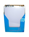 Pizarra marco Aluminio 30x40cm + 1 marcador y 2 imanes