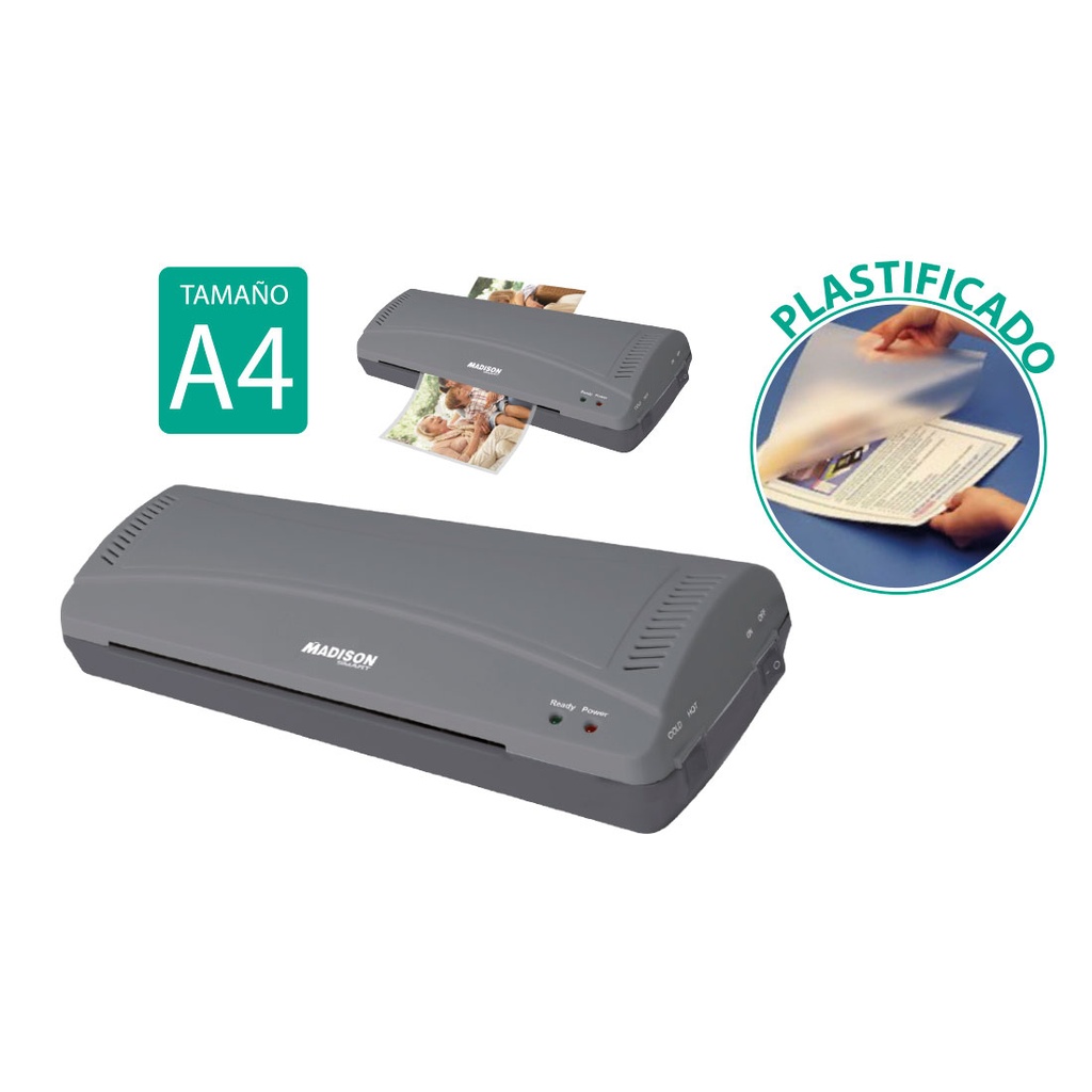 Plastificadora Electrica Smart 250V 50Hz, area A4 Madison