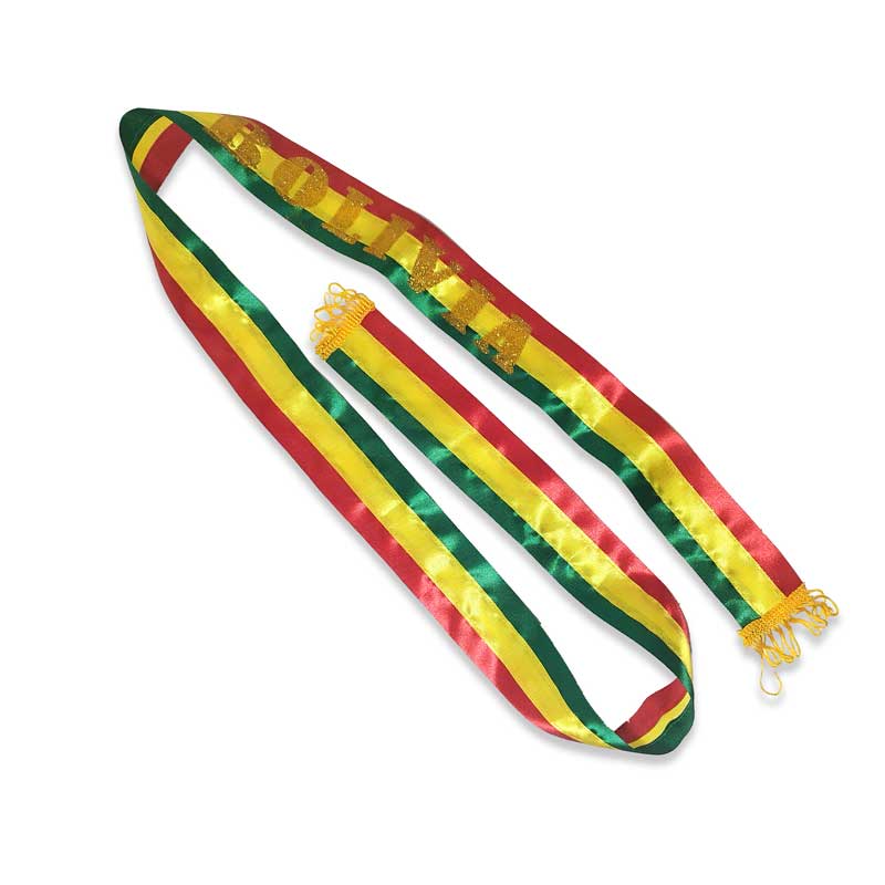 Banda tricolor 5.5CMx1.5M