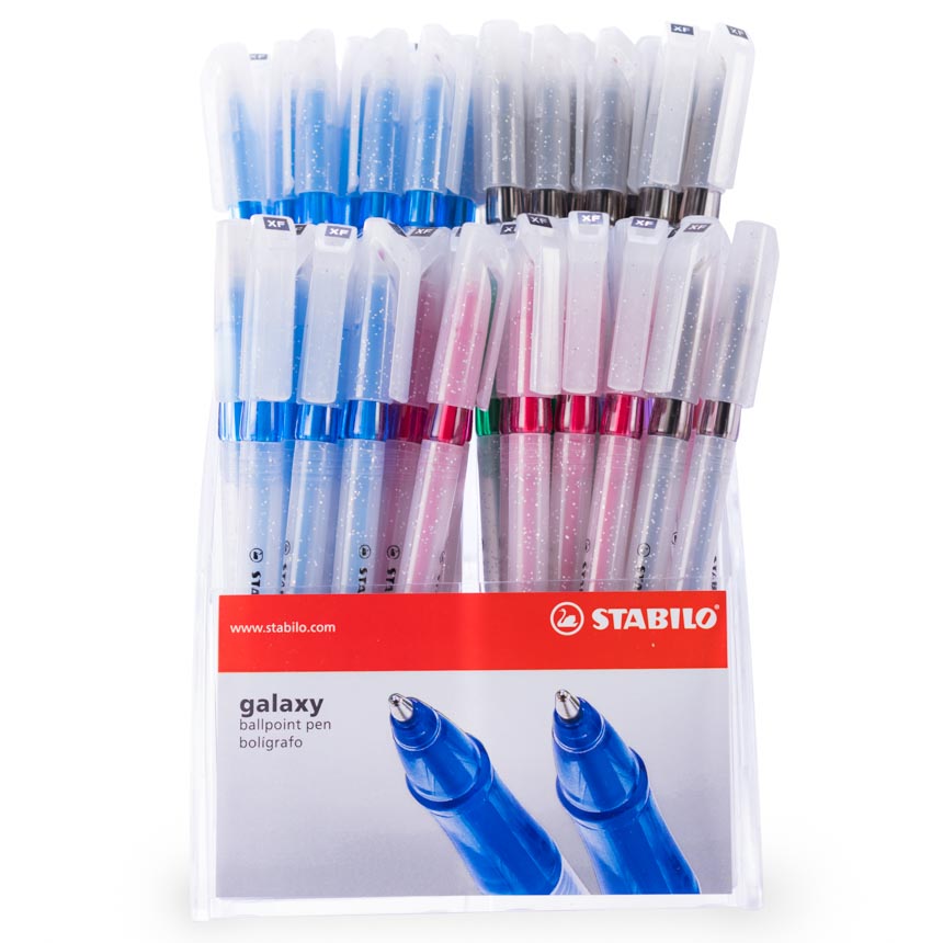 Boligrafo Galaxy Stabilo Exhibidor 72PCS