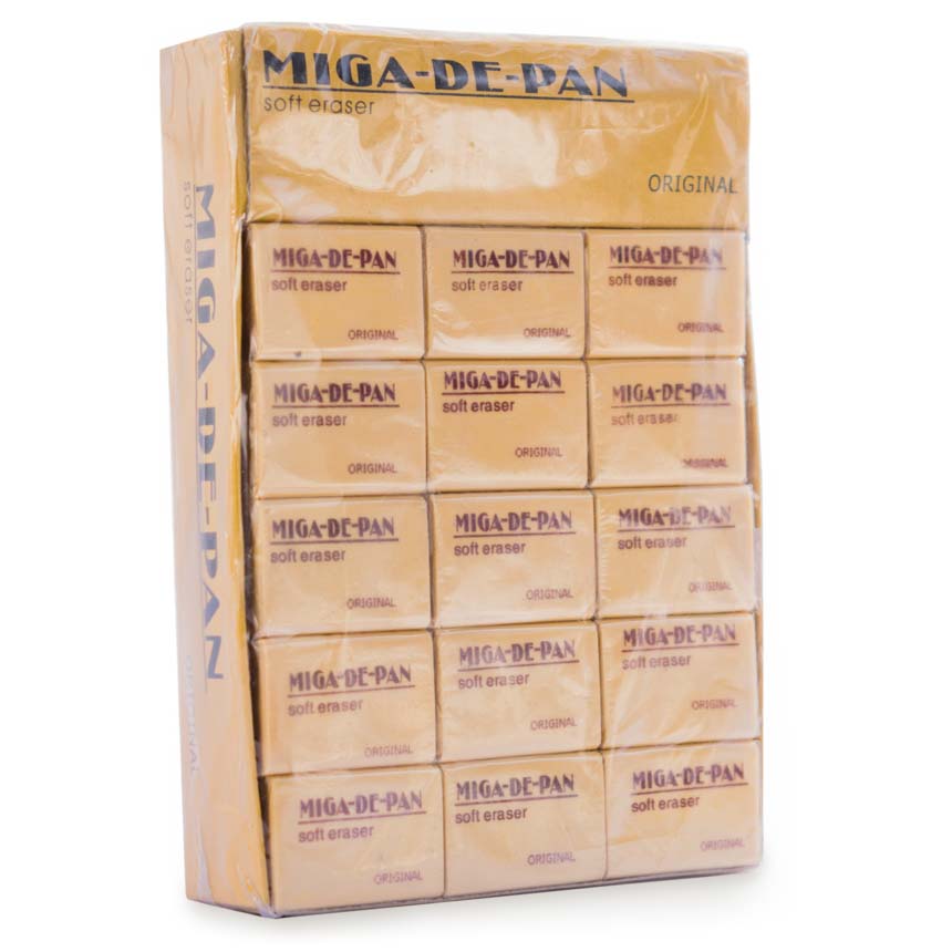 Borrador Miga de pan Original MEDIANO 30PCS