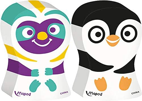 Borrador ergo fun tipo pinguino Maped 24pcs