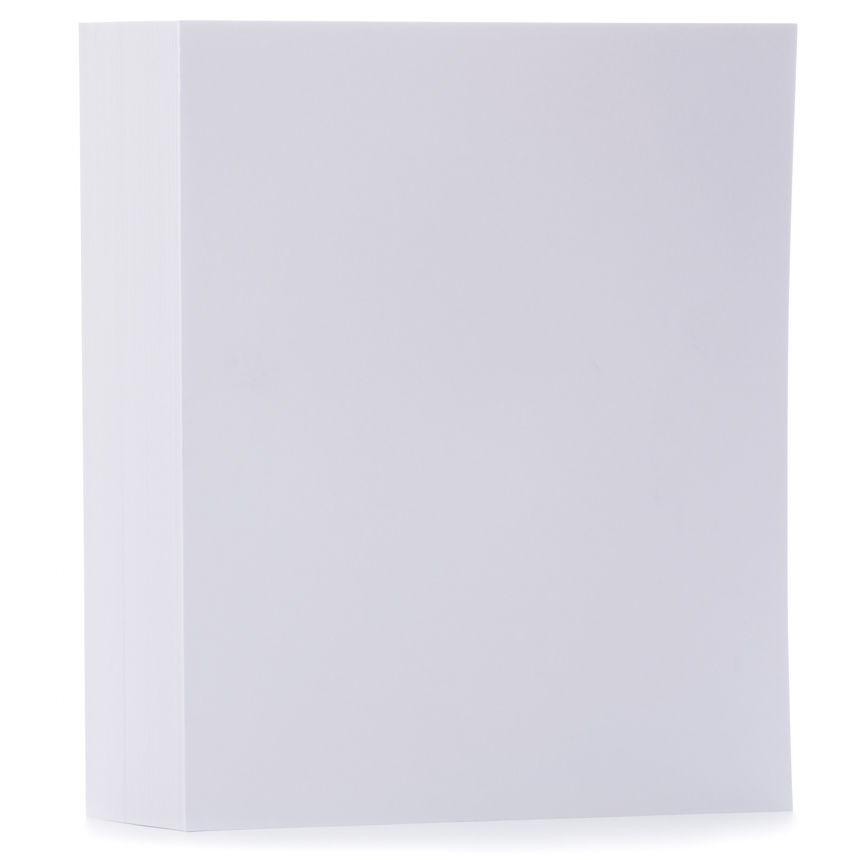 Cartulina blanco Doble Oficio de 100 Hojas