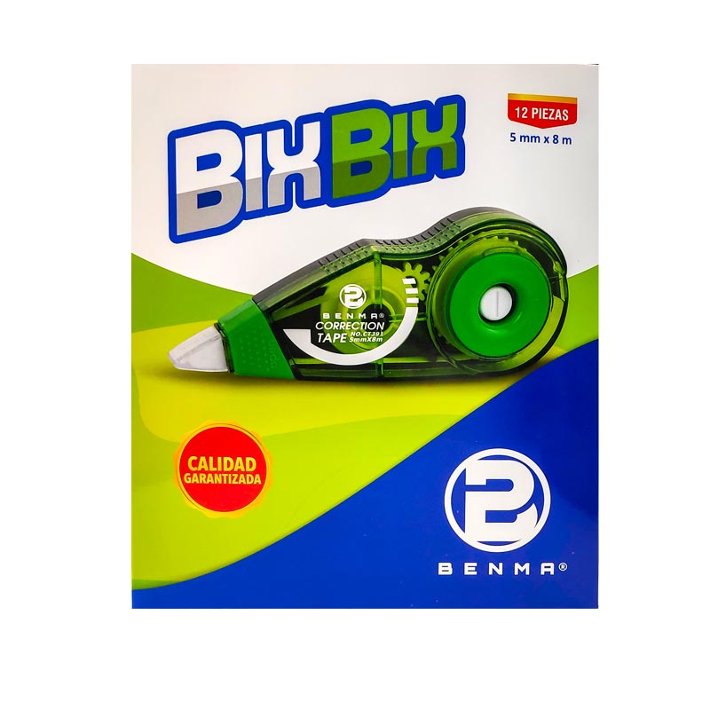 Corrector en cinta grande BENMA BIX BIX 5mm x 8m