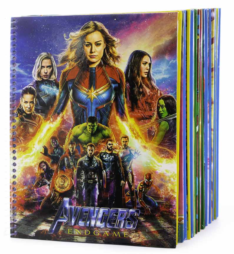 Cuaderno anillado artesanal Medio oficio 80 hojas