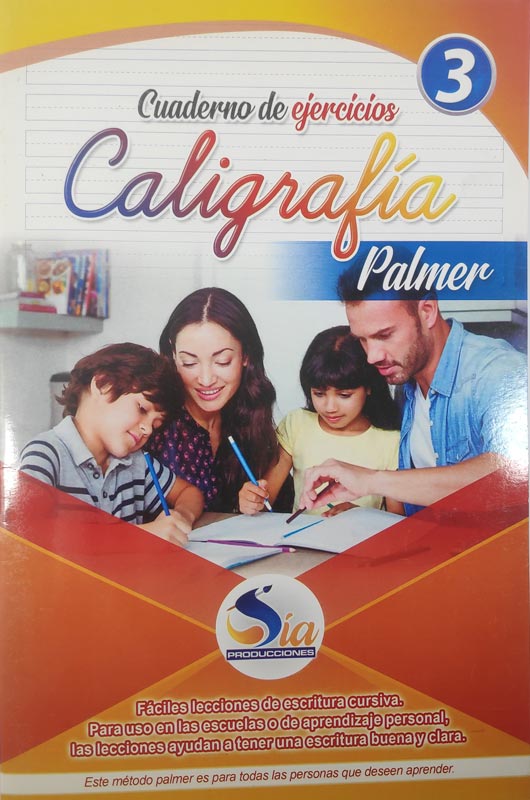 Cuaderno de ejercicios Caligrafia PALMER 3