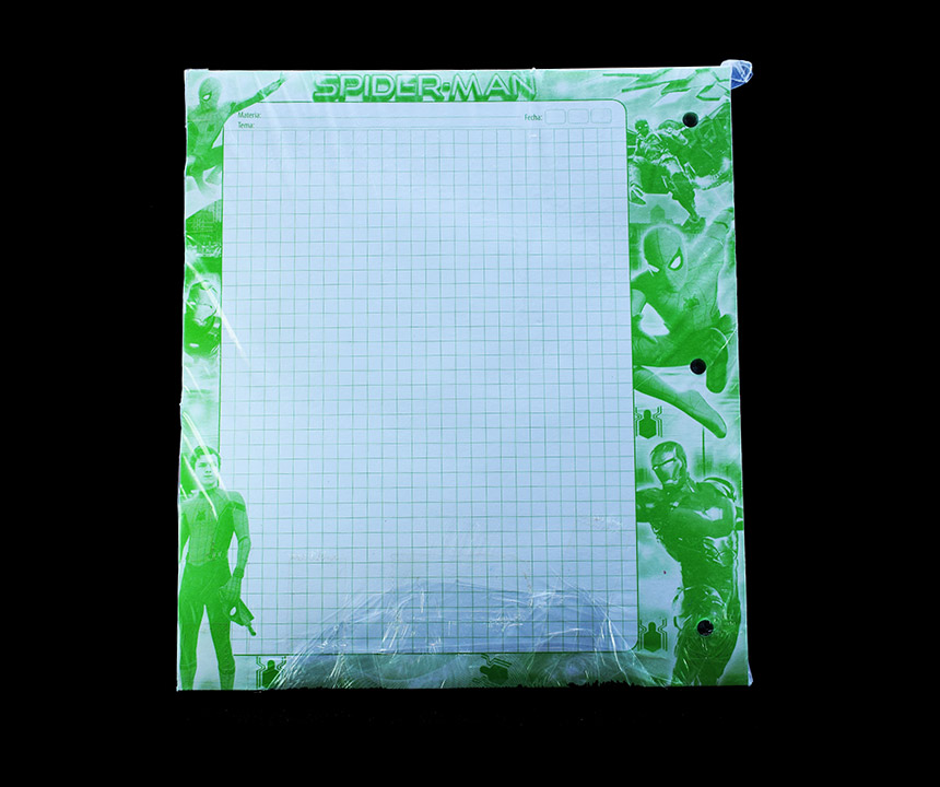 Hojas de carpeta Flipo Artesanal Colores suaves  500hjs