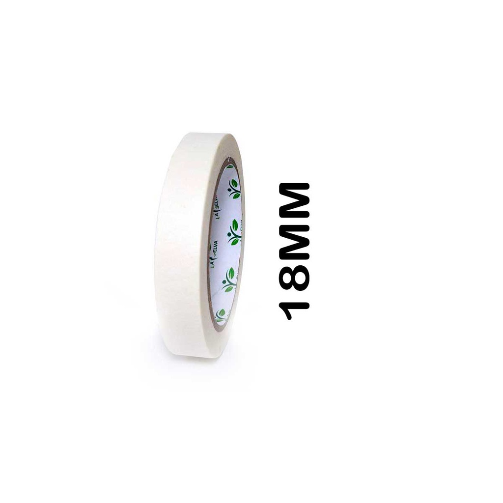 Masking blanco 3/4&quot; o 18mmx30Y La Selva