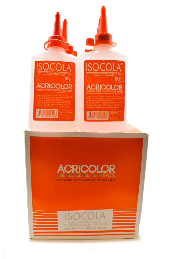 Pegamentos Isocola liquida Acricolor 80gr