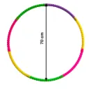 Hula hula o aro de ejercicios ARMABLE D. 70cm