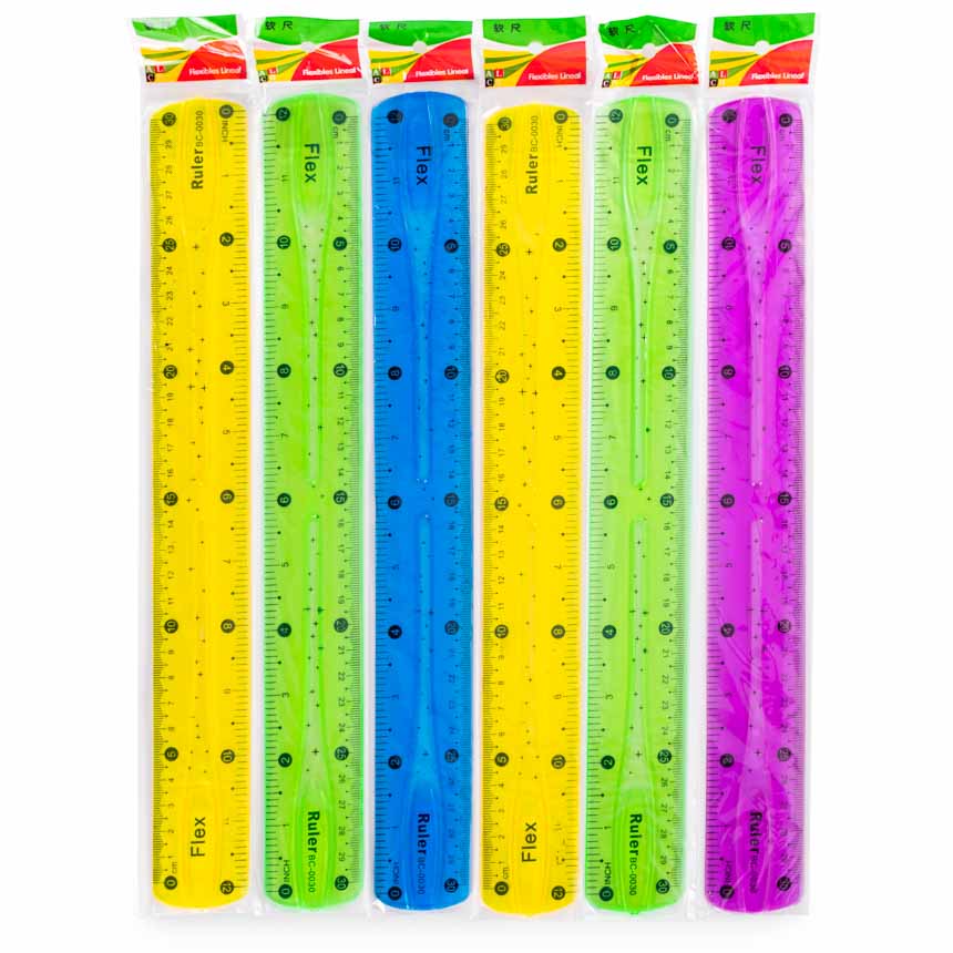 Regla FLEXIBLE La Selva 30cm