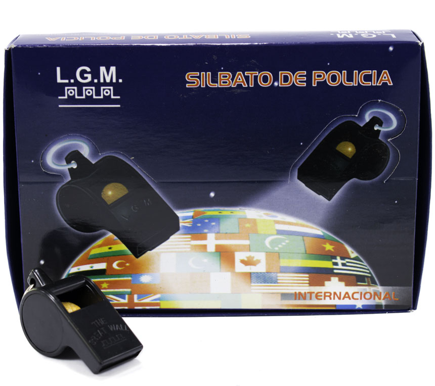 Silbato de Policia 12PC