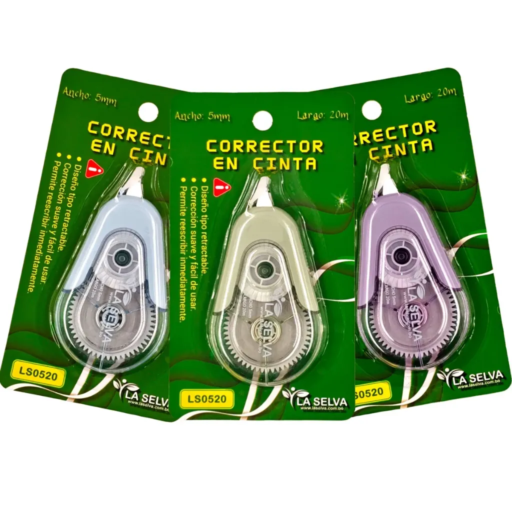 Corrector en cinta 5mm x 20m La Selva