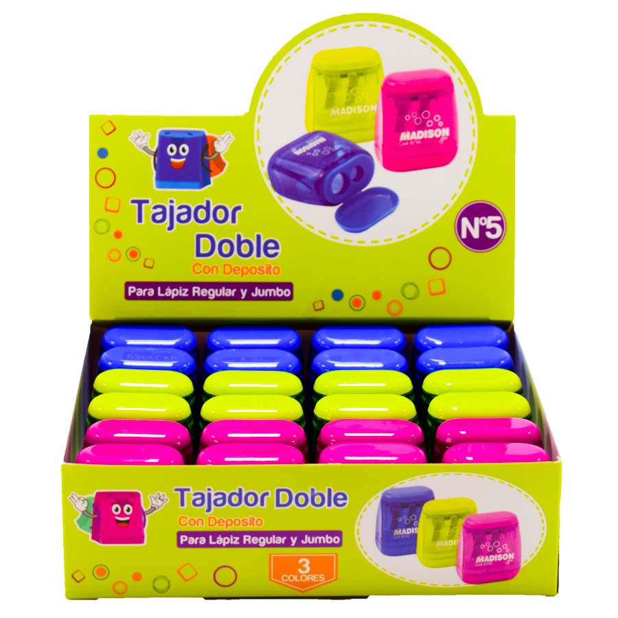 Tajador Doble deposito Nro 5 MADISON 24PCS