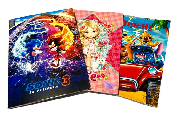 Cuaderno engrapado Flipo 50hjs