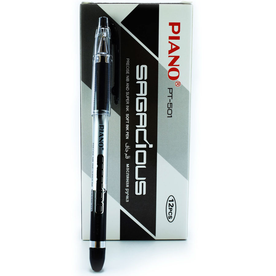 Boligrafo soft ink pen PIANO PT501 12PCS