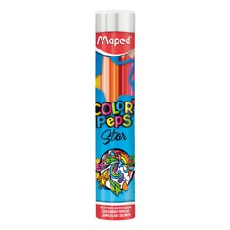 [832044] Color largo PEPS Maped TUBO METALICO de 12 colores