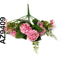 [AZ9409] Flor - ramo de hortencia de 5 corolas largo 30cm