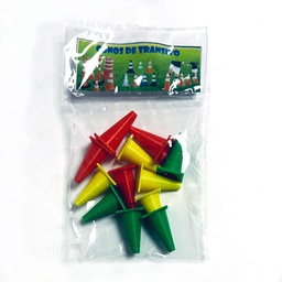 [MQ-C12] Maqueta - juego mini conos deportivos bolsa de 12pcs