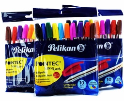 [6293] Boligrafo Pointec Pelikan 10 colores