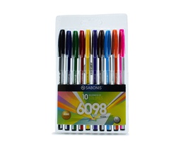 [FB6098] Boligrafo set colores surtido FB6098 Sabonis 10 colores