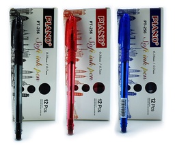 Boligrafo soft ink pen PIANO PT256 12PCS