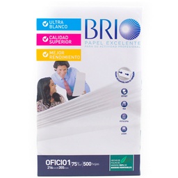 [PJ-BRIO-OFI75] Bon Brio Oficio 75gr 500hjs