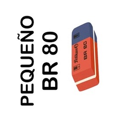 [BR80] Borrador de Caucho BR 80 bicolor Pelikan 80pcs