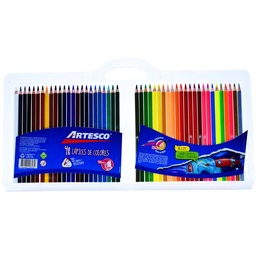 [16330001] Color largo triangular Artesco 48 Colores