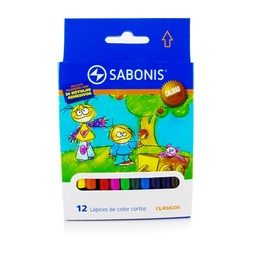 [P7002] Color corto sabonis hex. 12 colores