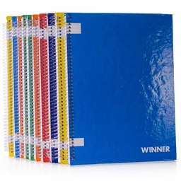 [11713] Cuaderno anillado Carta tapa PLENO Elba Winner de 100 hojas