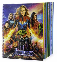 [LW-ANLL-MO-N80H] Cuaderno anillado artesanal Medio oficio 80 hojas