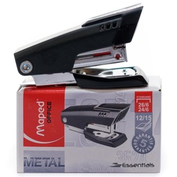 [352411] Engrampadora Maped mini bolsillo Essentials Metal 24/6 12Hjs 26/6 15Hjs