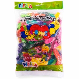 [GLO-FEDIA-MUL] Globos Feliz día Multicolor 100Pcs