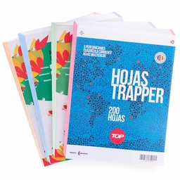 [HJ-TRA-TOP] Hojas Traper Top Colores 200hjs