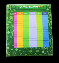 [hojas de carpeta american iris] Hojas de carpeta clasico American Iris 500H