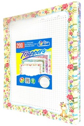 [TF3H] Hojas traper FULL COLOR PREMIUM Flipo 200hjs (3 Huecos)