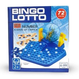 Juego didactico Bingo Lotto MEDIANO CAJA  AZUL