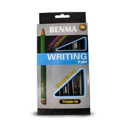 [JR10 / P-JR4] Lapiz rojo Jumbo Benma 10pcs