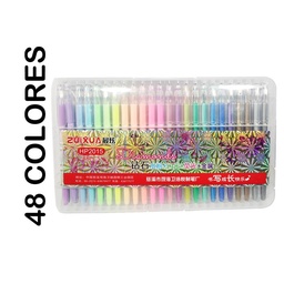 [HP2015-48] Micropunta ESTUCHE RIGIDO ZUIXUA Diamond 48 COLORES
