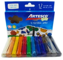 [16316000] Plastilina Jumbo Artesco 12 Colores