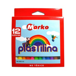 [MK-200G] Plastilina Marko 12 colores