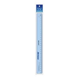 [1580304695] Regla transparente Artesco 30cm