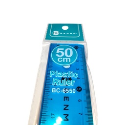 [6550] Regla plastico Benma 50cm