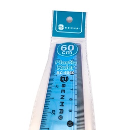[6560] Regla plastico Benma 60cm