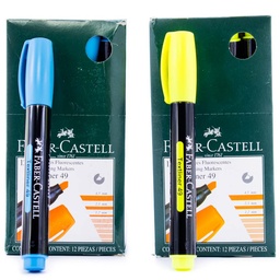 Resaltador 49 Textliner 4.5mm Faber Castell 12PCS